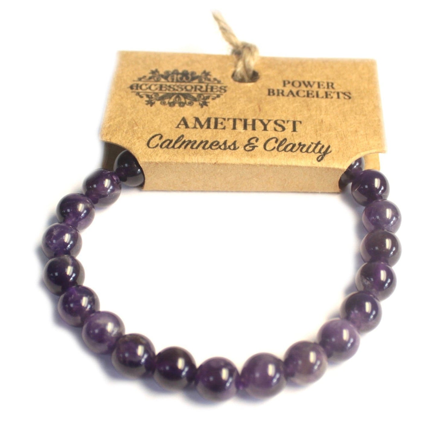 Power Bracelet - Amethyst - best price from Maltashopper.com AWPS-01