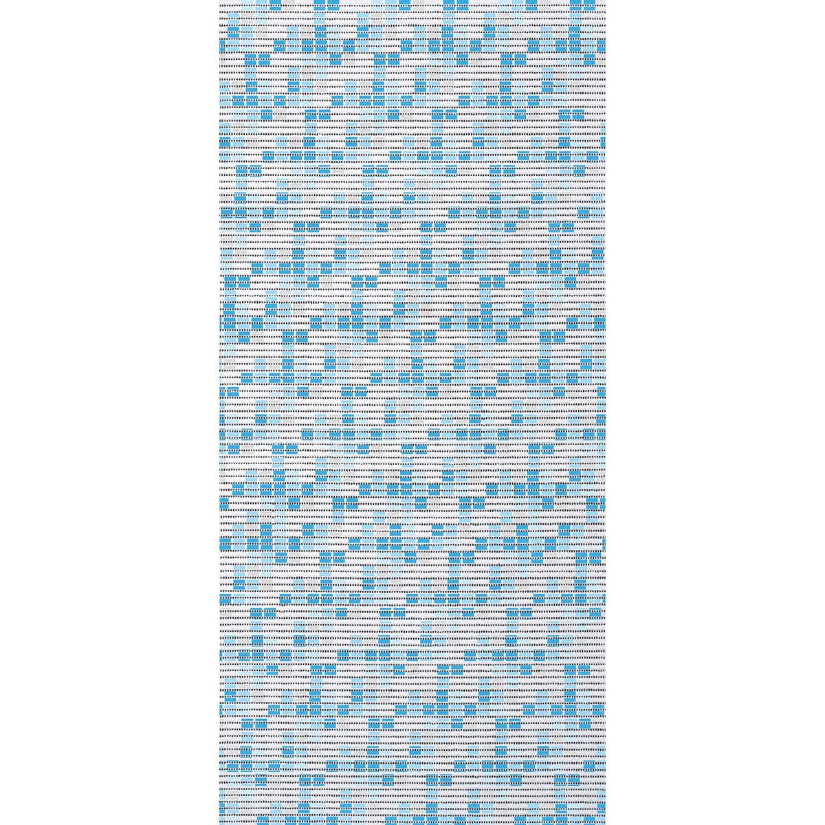 Bricocenter MOSAIC SHOWER CURTAIN LIGHT BLUE L 240 H 200 CM VINYL