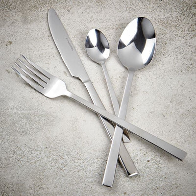 LUGANO 16-piece silver-plated cutlery - best price from Maltashopper.com CS501515