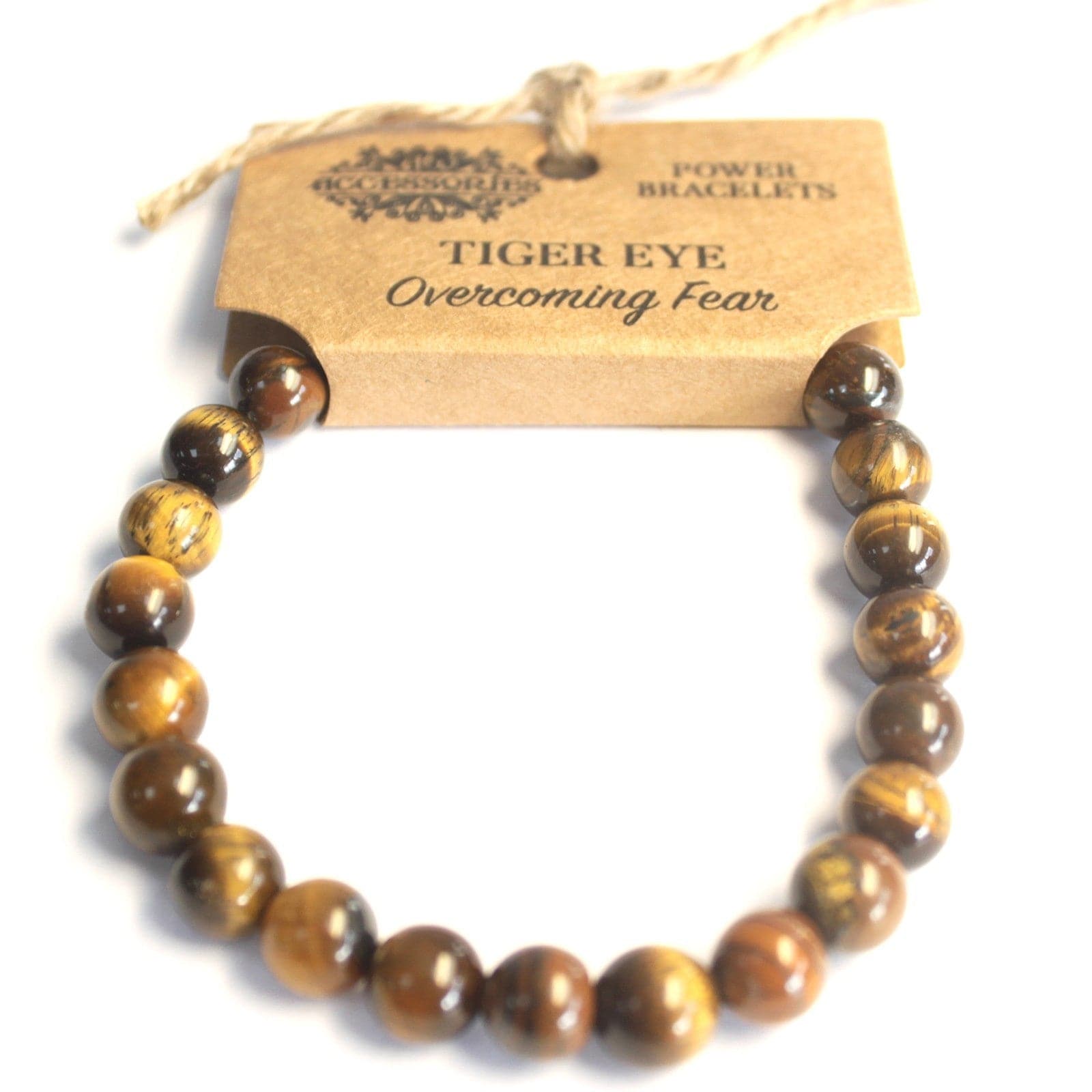 Power Bracelet - Tiger Eye - best price from Maltashopper.com AWPS-06