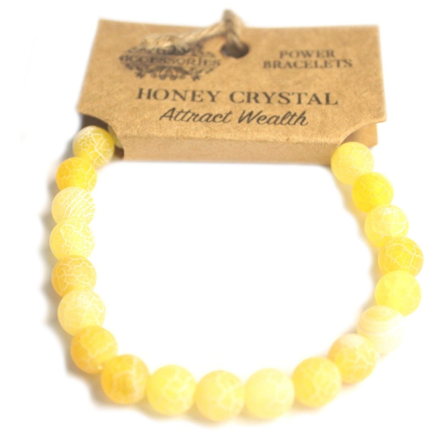 Power Bracelet - Honey Crystal - best price from Maltashopper.com AWPS-12