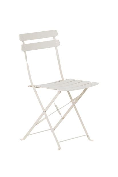 Casa IMPERIAL Folding chair sand, H 82 x W 42 x D 46,5 cm