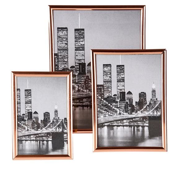 SHINY PHOTO FRAME 10X15CM 2COL - best price from Maltashopper.com CS576527