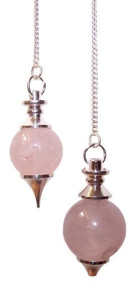 Sphere Pendulum - Rose Quartz - best price from Maltashopper.com BALLMP-01