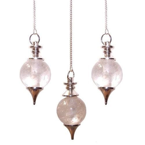 Bliss Sphere Pendulum - Rock Quartz
