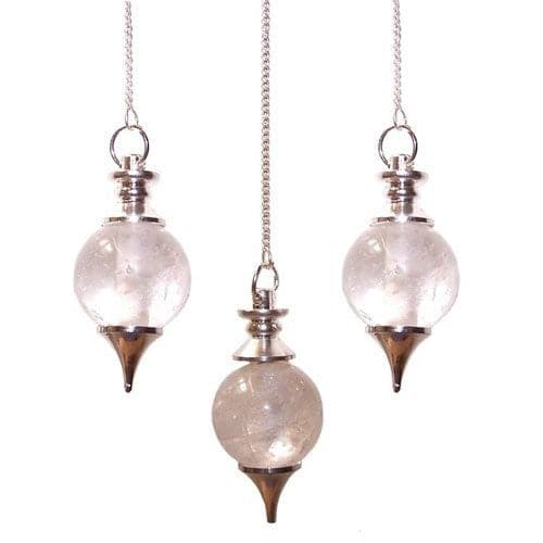 Sphere Pendulum - Rock Quartz - best price from Maltashopper.com BALLMP-02