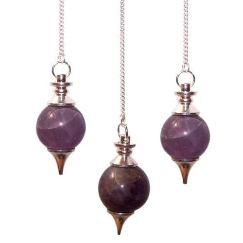 Sphere Pendulum - Amethyst - best price from Maltashopper.com BALLMP-03