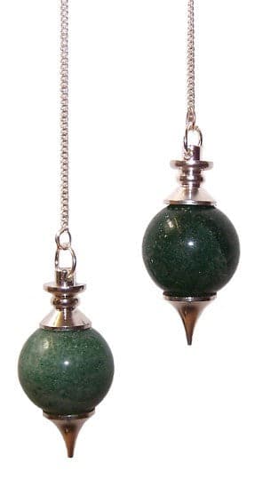 Bliss Sphere Pendulum - Green Aventurine