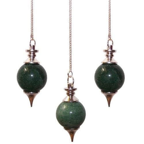 Bliss Sphere Pendulum - Green Aventurine