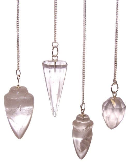 Magic Pendulum - Rock Quartz - best price from Maltashopper.com GEMMP-04