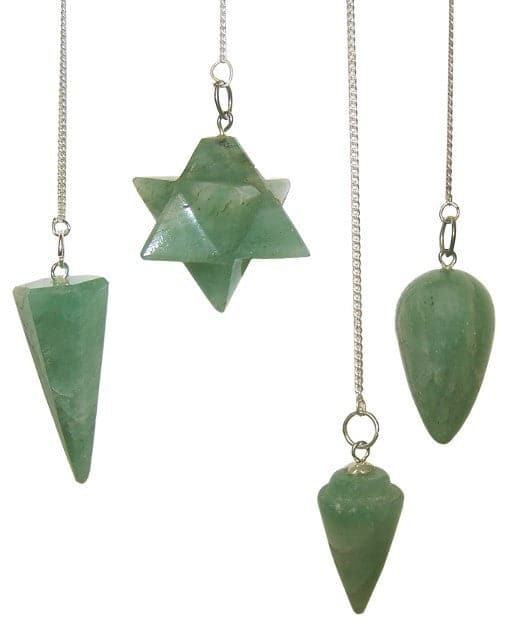 Magic Pendulum - Green Aventurine - best price from Maltashopper.com GEMMP-06