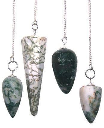 Magic Pendulum - Tree Agate - best price from Maltashopper.com GEMMP-07