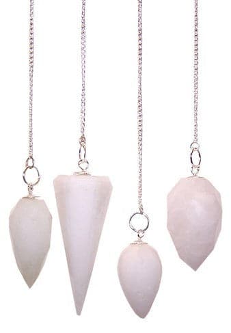 Magic Pendulum - Snow Quartz - best price from Maltashopper.com GEMMP-18