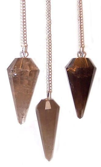 Magic Pendulum - Smoky Quartz - best price from Maltashopper.com GEMMP-23