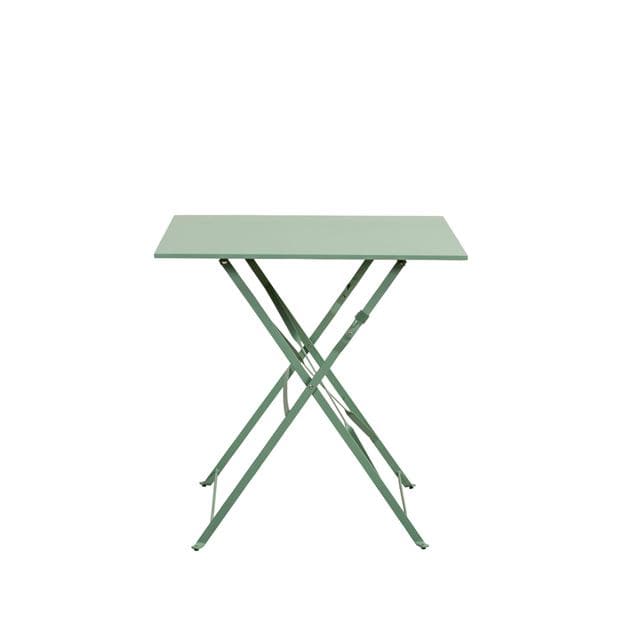 IMPERIAL Eucalyptus green bistro table H 71 x W 70 x L 70 cm - best price from Maltashopper.com CS652666