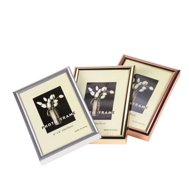 SHINY PHOTO FRAME 10X15CM 2COL - best price from Maltashopper.com CS576527