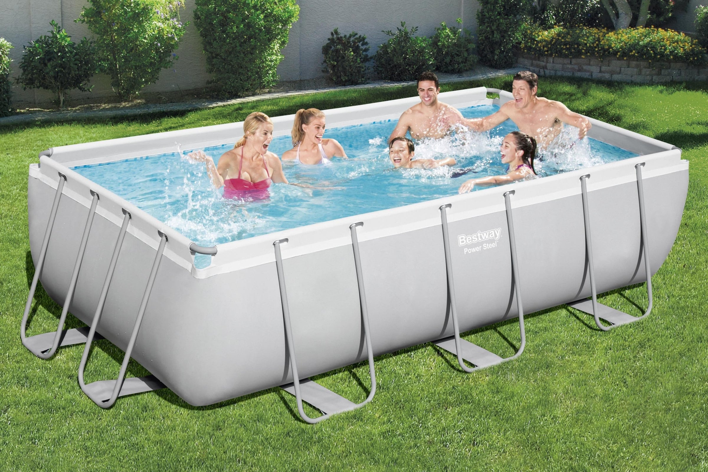 Tubular pool 4.04mX2.01mX100