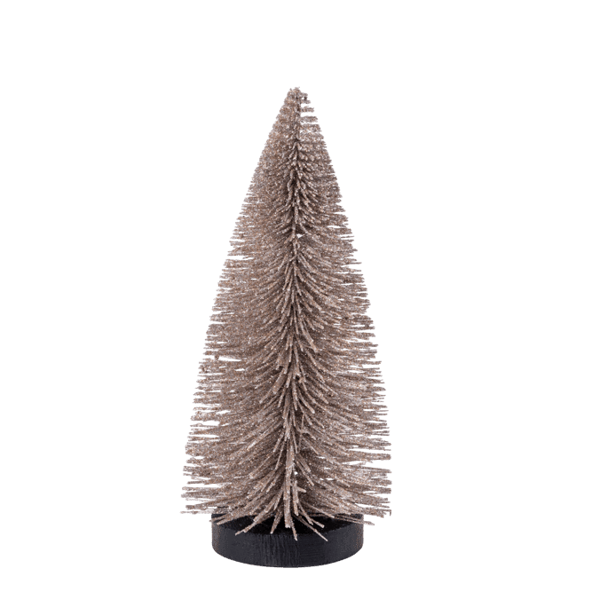 GOLD Golden decorative tree H 21.5 cm - Ø 9.5 cm - best price from Maltashopper.com CS658049