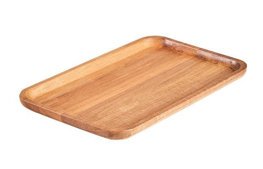 ACACIA Natural plate H 1,8 x W 28 x D 18 cm - best price from Maltashopper.com CS622251