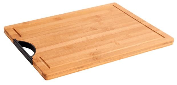 CASA BAMBOO Chopping board L natural H 1,8 x W 40 x D 30 cm - best price from Maltashopper.com CS608594