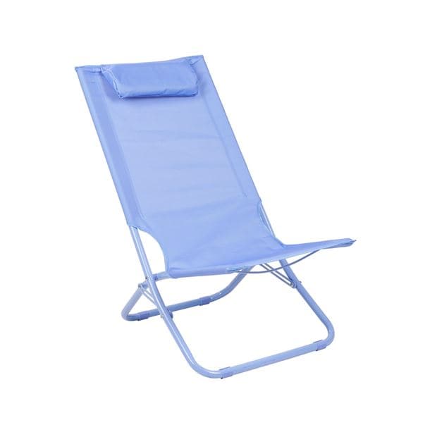 TROPEZ Folding chair blue H 74 x W 53 x D 46 cm - best price from Maltashopper.com CS670117