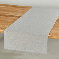 MELANGE Table runner gray W 45 x L 138 cm - best price from Maltashopper.com CS616056