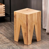 SIGUR Natural coffee table H 45 x W 28 x L 28 cm - best price from Maltashopper.com CS638638