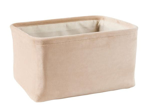 SUNSET Beige storage basket H 18 x W 33 x D 23 cm - best price from Maltashopper.com CS668857