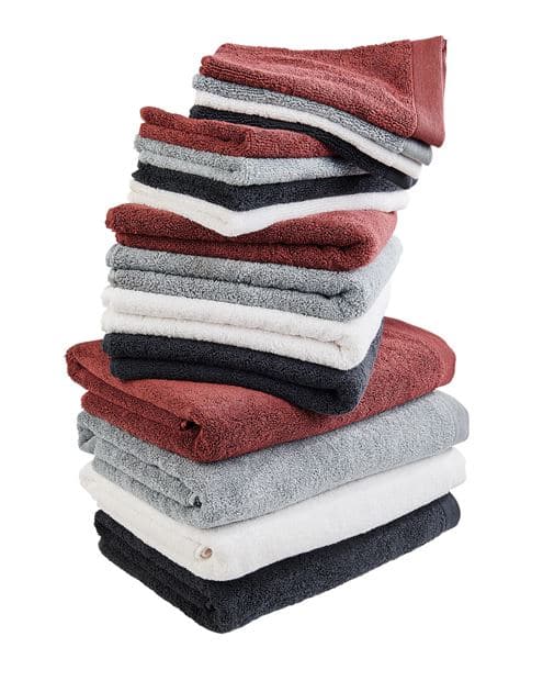 B-LUX Gray bath towel W 70 x L 140 cm - best price from Maltashopper.com CS668255