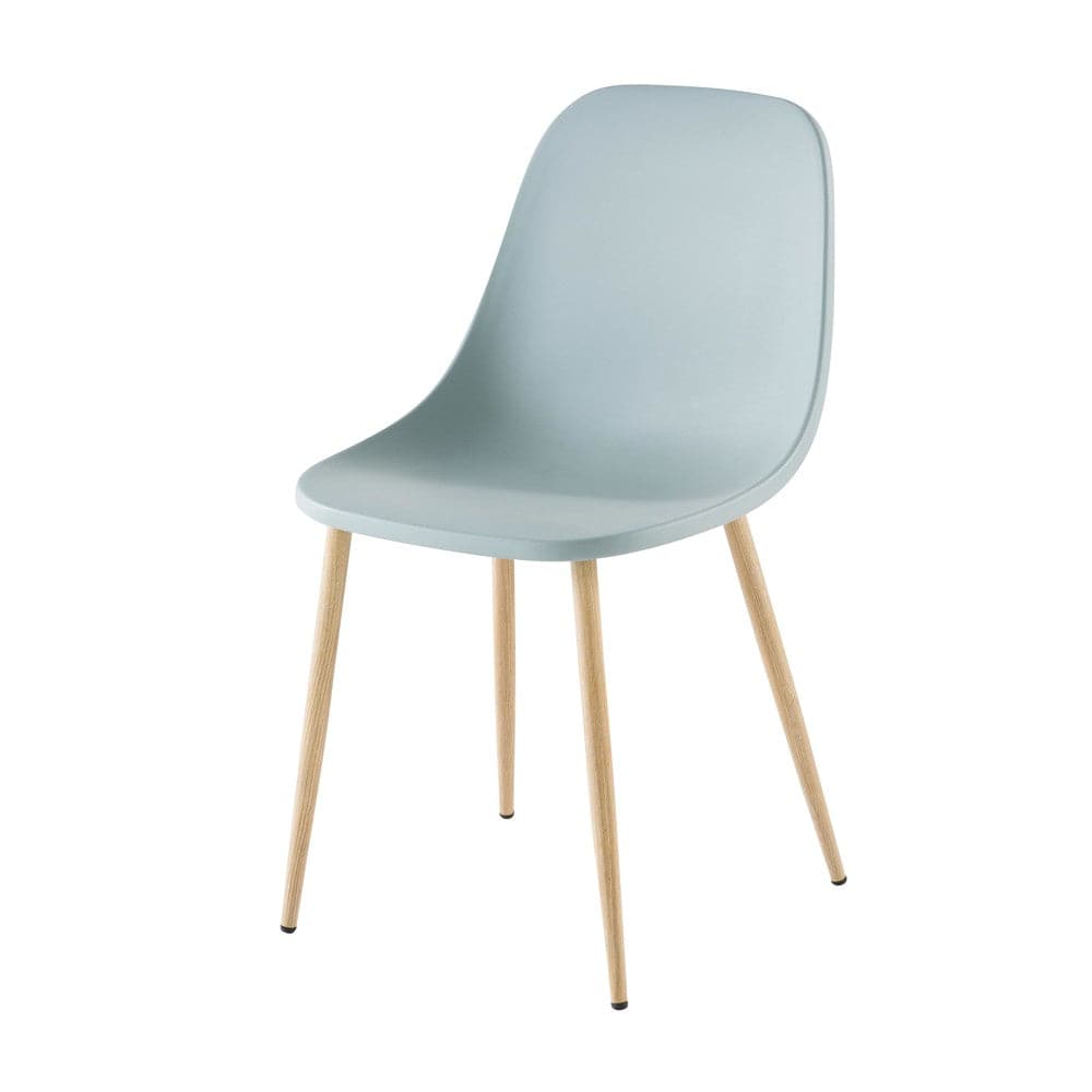 Maisons du Monde Fibule - Contemporary chair blue gray