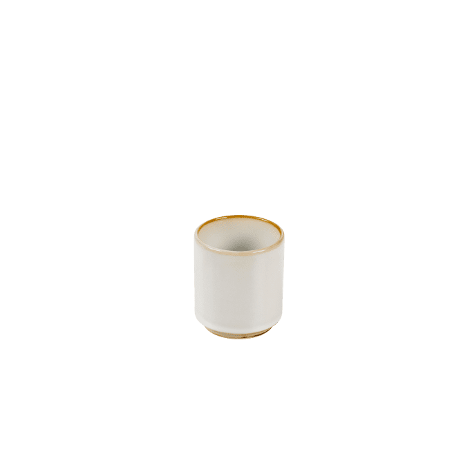 MINERAL MARBLE White espresso cup H 6.6 cm - Ø 6 cm - best price from Maltashopper.com CS666652