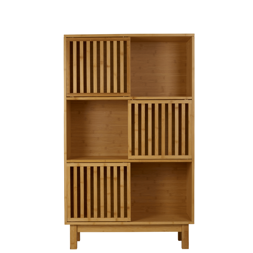 HELGE Cabinet w/compartments natural - best price from Maltashopper.com CS687169