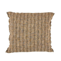 LUCIEN Light brown cushion W 50 x L 50 cm - best price from Maltashopper.com CS664825