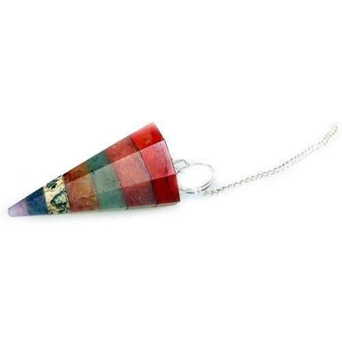 Bliss Chakra Style 7 Slice Pendulum
