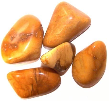 Tumble Stone - Yellow Jasper - best price from Maltashopper.com TBM-06