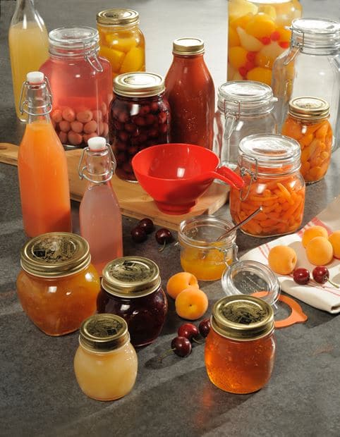 Casa TERRINES Transparent airtight jar 0.20 L, H 8,4 cm - Ø 8,3 cm