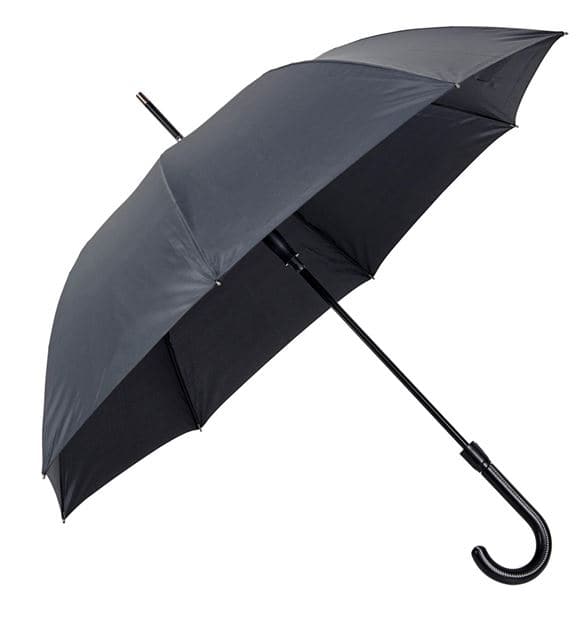 CORLEONE Black deluxe umbrellaL 114 cm - best price from Maltashopper.com CS655368