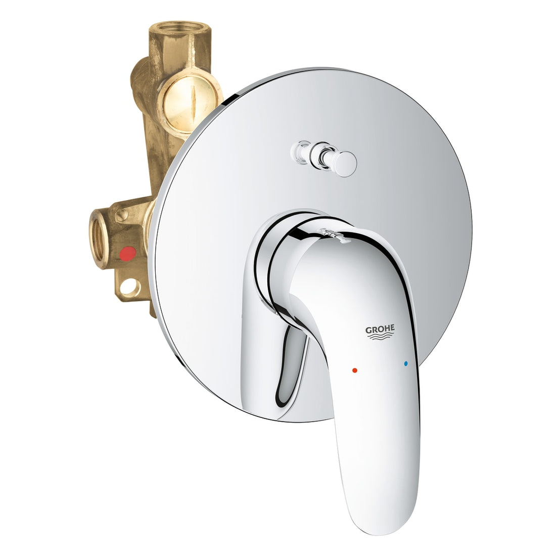 GROHE ESTYLE NEW CONCEALED SHOWER MIXER WITH DIVERTER CHROME - best price from Maltashopper.com BR430009029