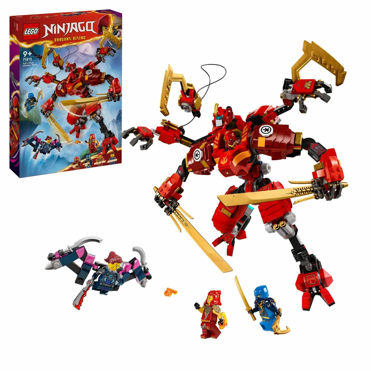 Toys Ninjago - Climber Mech Ninja of Kai