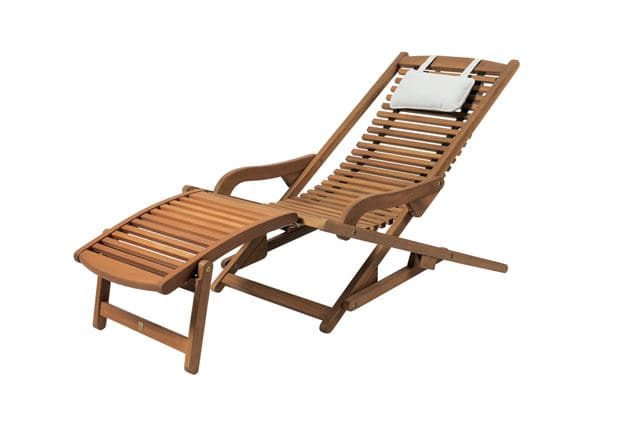 NEW VIP Relax chair without natural footrest H 72 x W 61 x D 104 cm - best price from Maltashopper.com CS412293