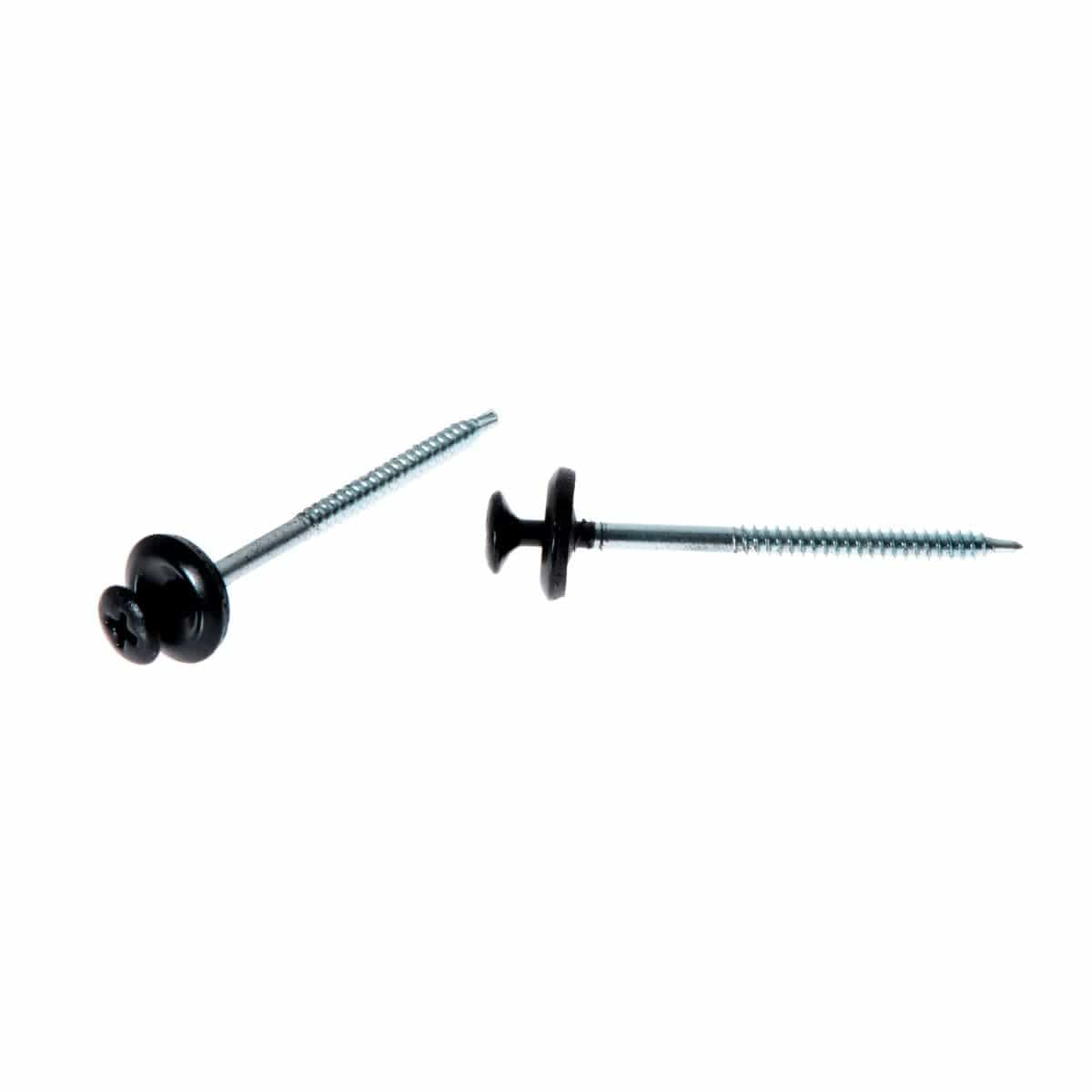 Bricocenter UNIVERSAL SCREWS D4X60MM 100PCS. BLACK