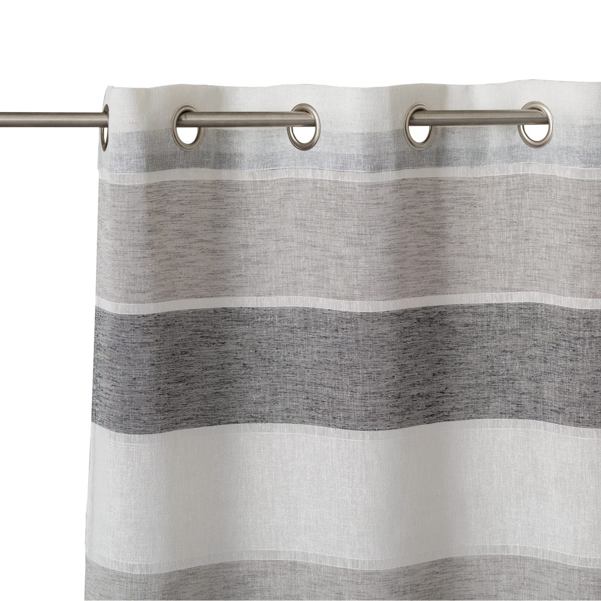 Bricocenter SANDRA GREY FILTER CURTAIN 140X280CM WITH EYELETS