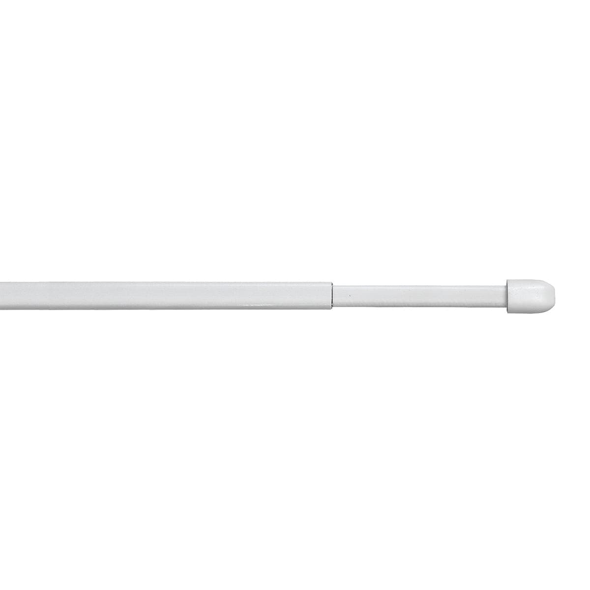 BERLIN SCREW CURTAIN ROD EXTENDABLE 100/150 WHITE - best price from Maltashopper.com BR480009742