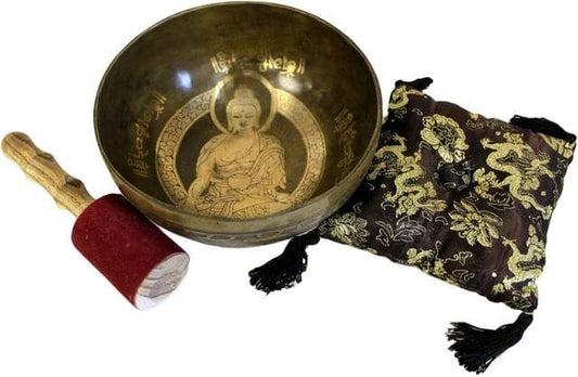 Bliss Brass Golden Buddha - Special S'Bowl Set