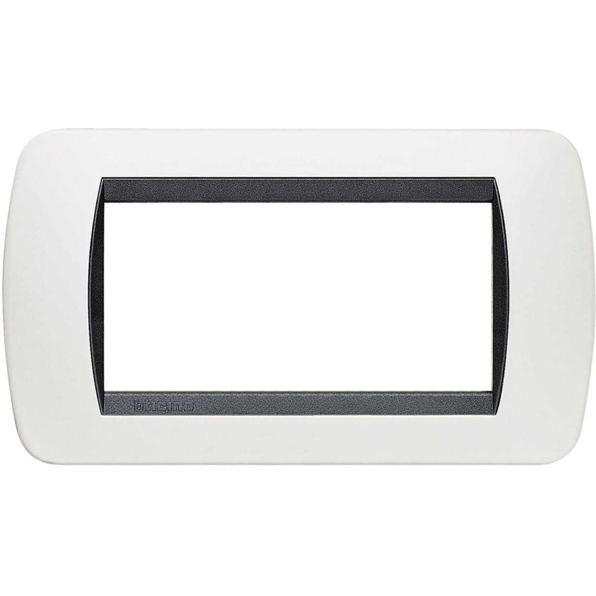 Bricocenter PLATE LIVING INTERNATIONAL 4 PLACES WHITE