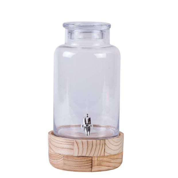 PURI Tank with transparent tap H 31.5 cm - Ø 20 cm - best price from Maltashopper.com CS633815