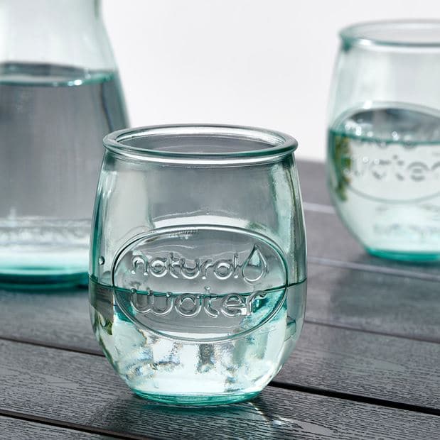 WATER Transparent water glassØ 7 cm - best price from Maltashopper.com CS637693