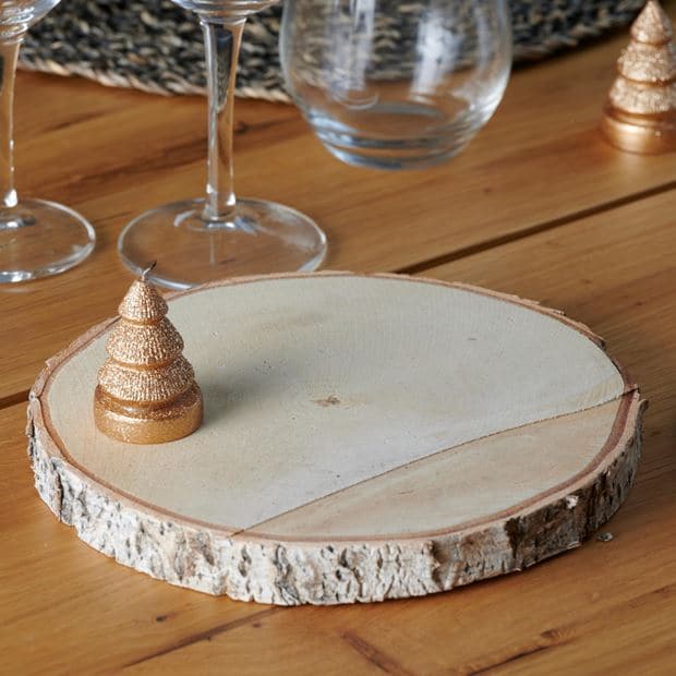 Casa BIRCH WOODEN DISH Ø23CM