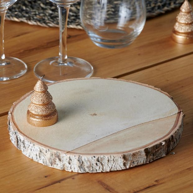 BIRCH Natural plate D 2 cm - Ø 23 cm - best price from Maltashopper.com CS655662