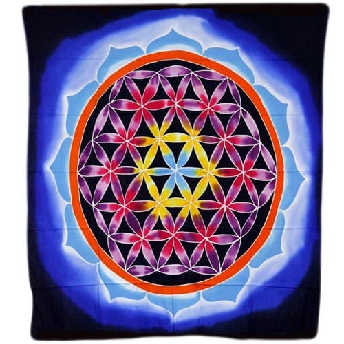Bliss Flower of Life and Love 107x103cm